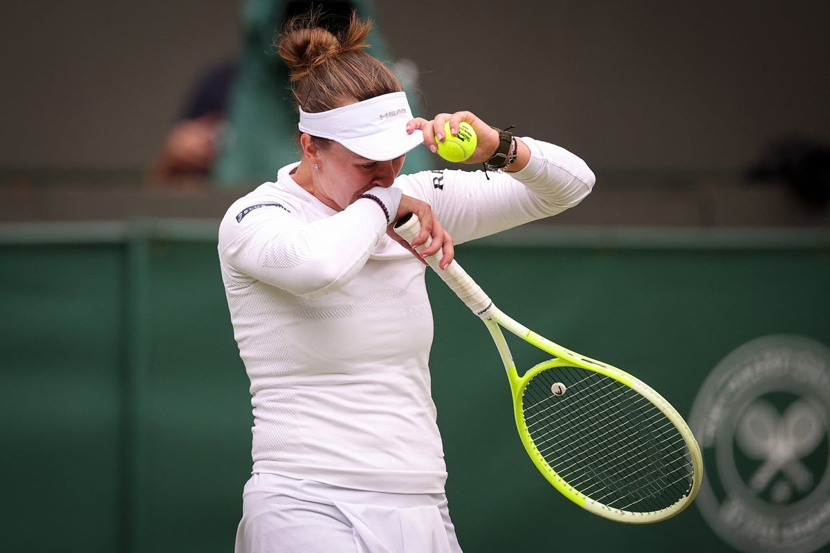 Wimbledon shock as defending champion Barbora Krejcikova out in third round