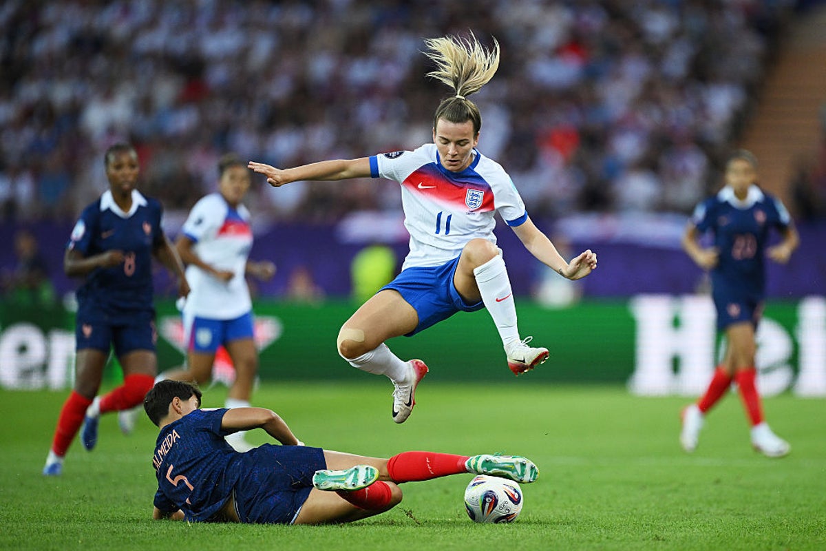 England v France live: Lionesses in tough Women’s Euro 2025 opener but receive Lauren James boost