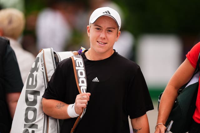 Sonay Kartal is preparing for a first appearance in the fourth round (Mike Egerton/PA)