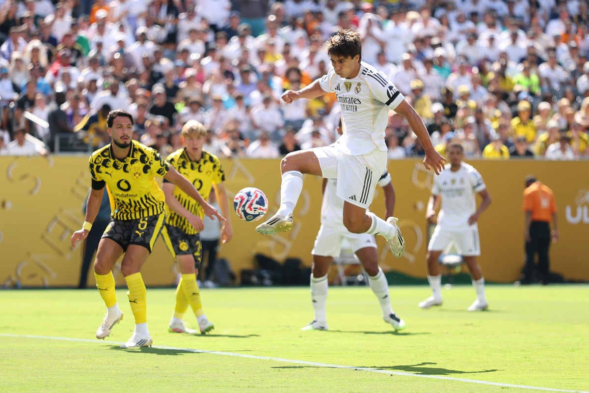 Real Madrid v Dortmund live: Latest score after Garcia goals in Club World Cup quarter-final