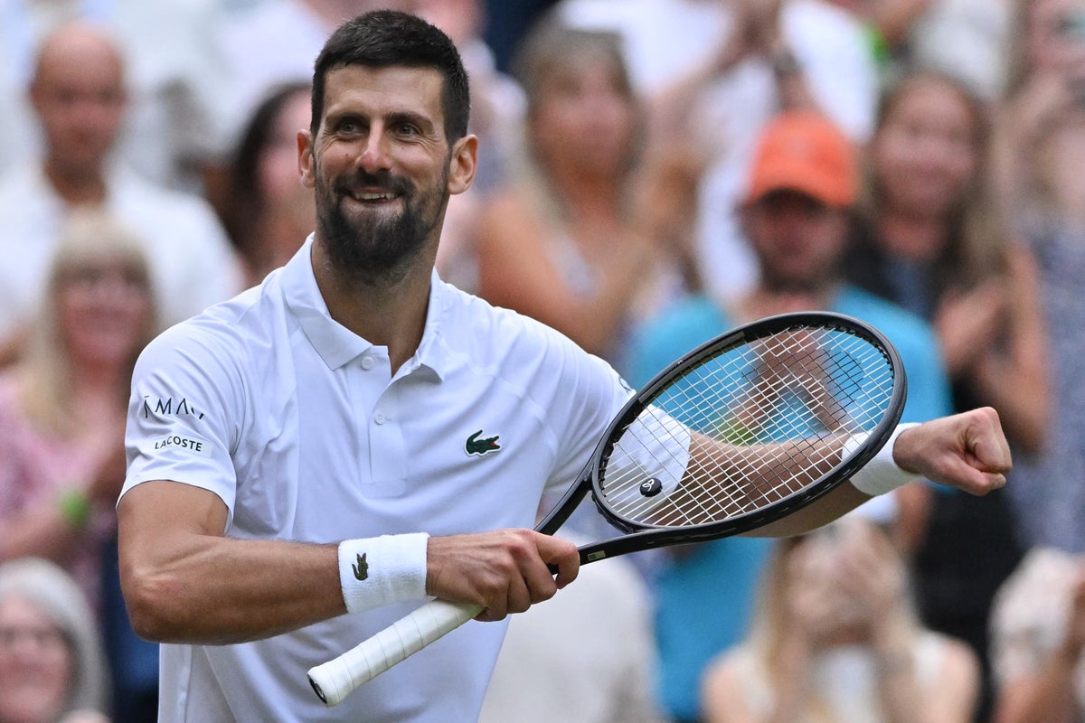 Wimbledon 2025 live: Novak Djokovic and Jannik Sinner in action plus Iga Swiatek takes to court