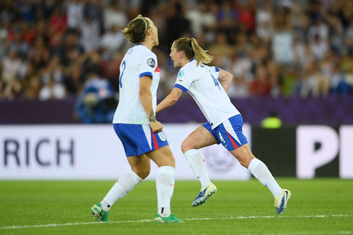 England v France live: Keira Walsh goal gives sloppy Lionesses hope at Women’s Euro 2025