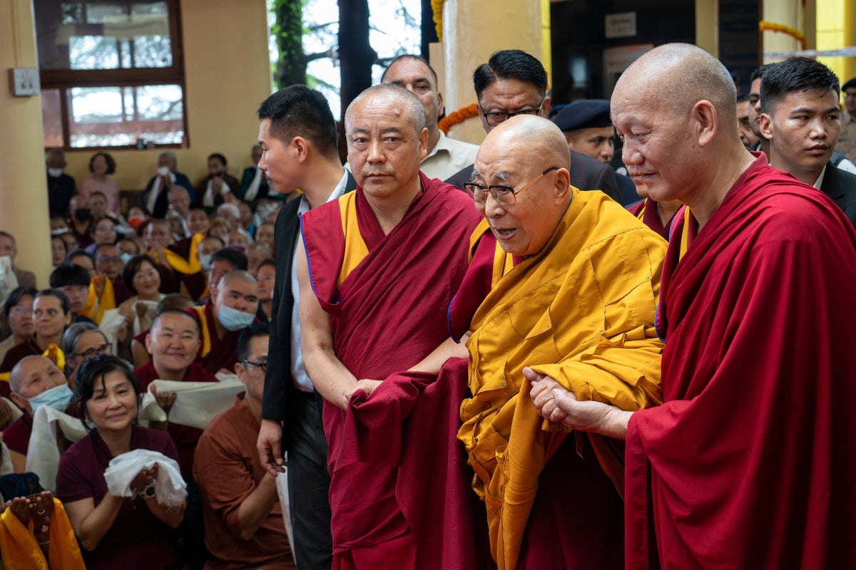 A tiny town in India’s Himalayas buzzes with activity to celebrate Dalai Lama’s 90th birthday