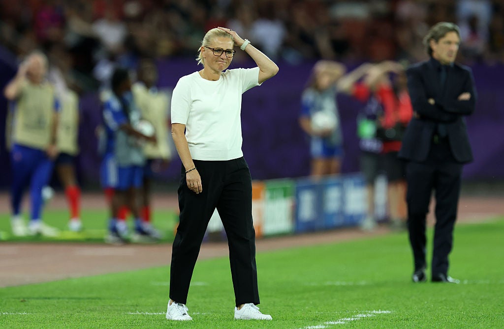 Wiegman said England created his 'own problems'