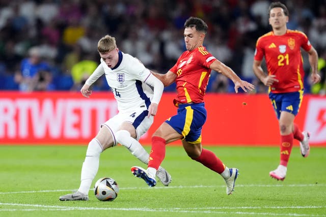 <p>England will face Spain for the first time since the Euro 2024 final (Adam Davy/PA)</p>
