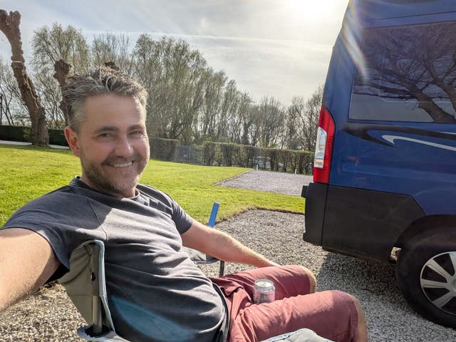 <p>Gary Grant left his stressful life as a GP to travel the world in a campervan </p>