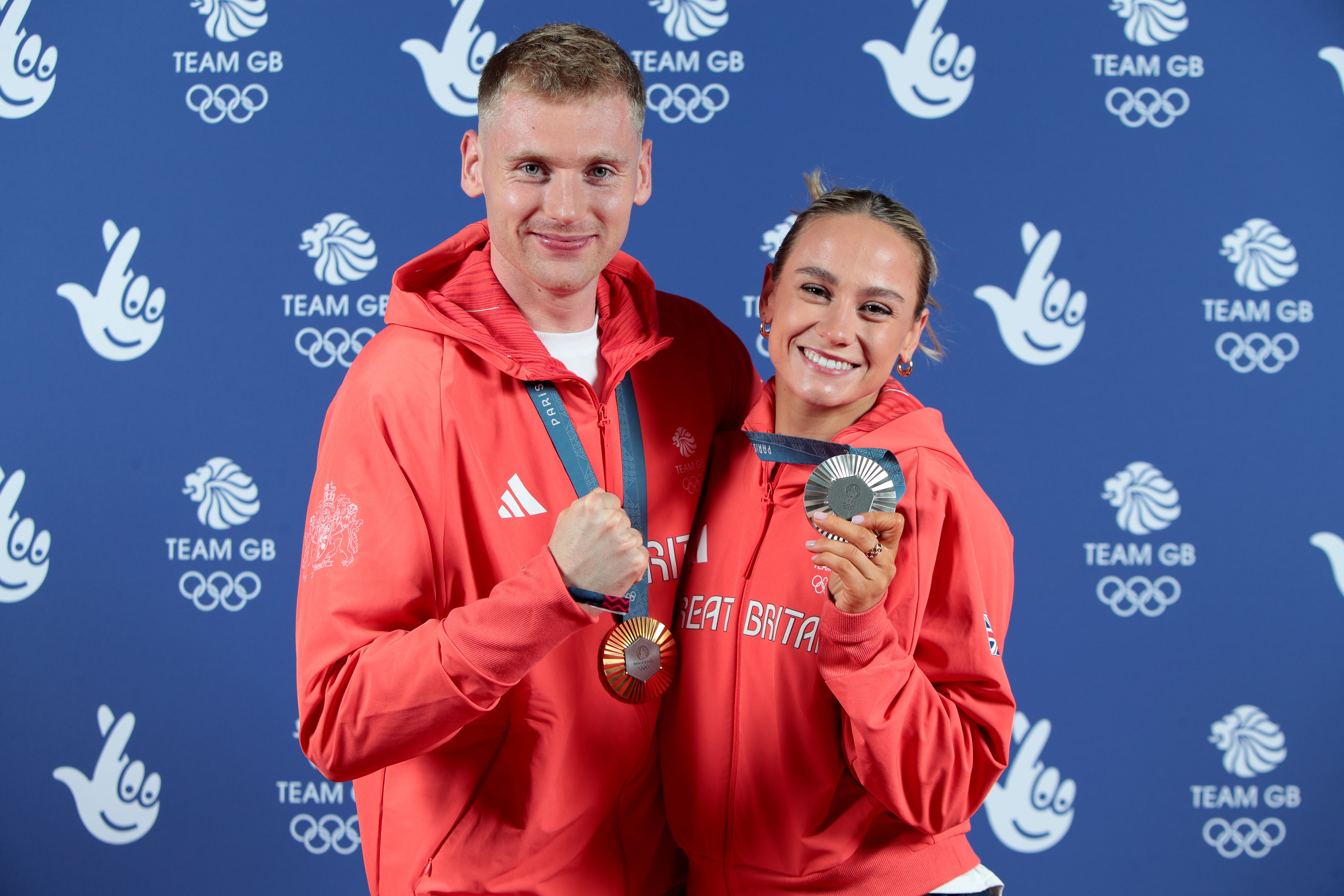 Team GB couple Kieran Bird and Izzy Thorpe will be in the Royal Box on Sunday