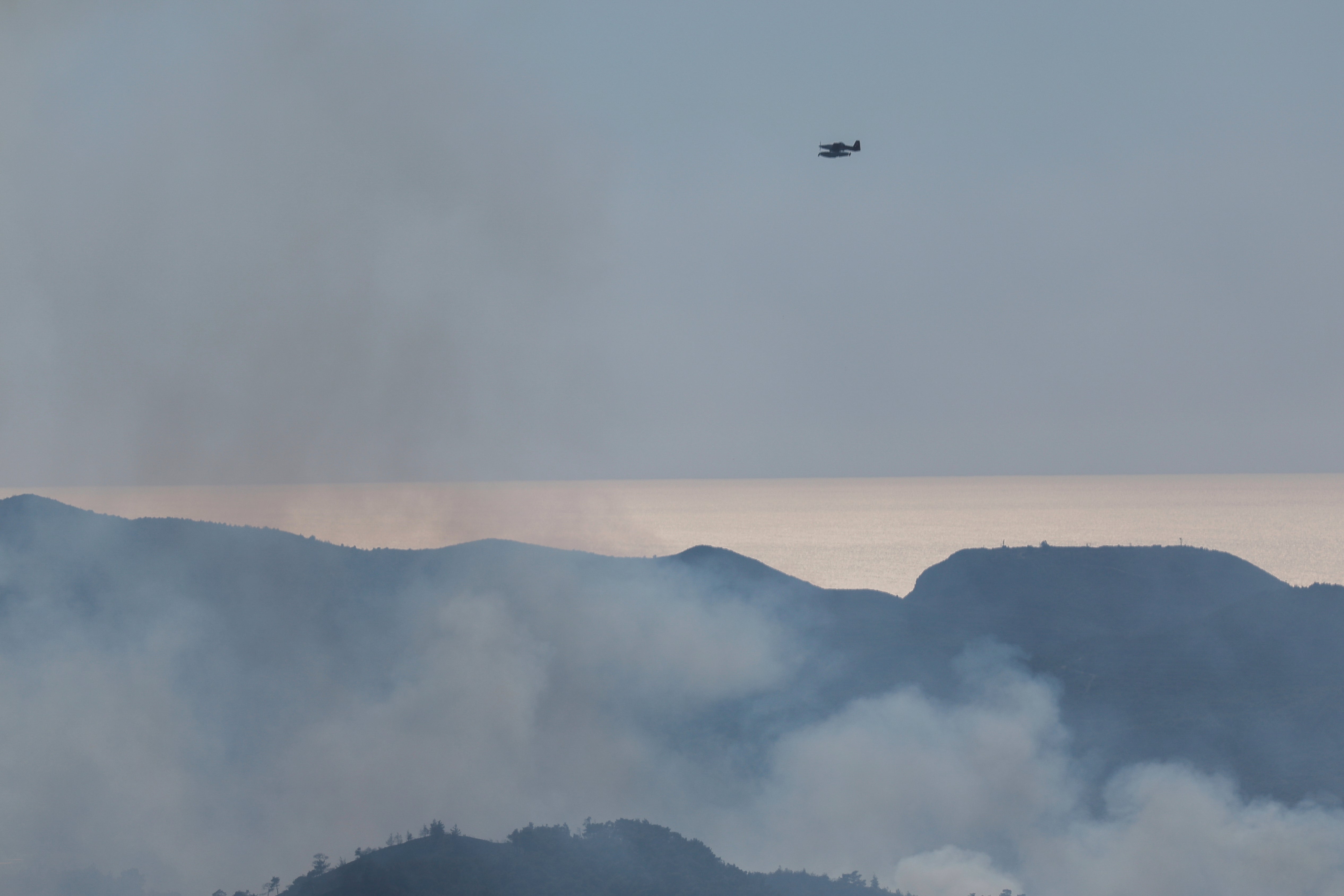 Syria Turkey Wildfires