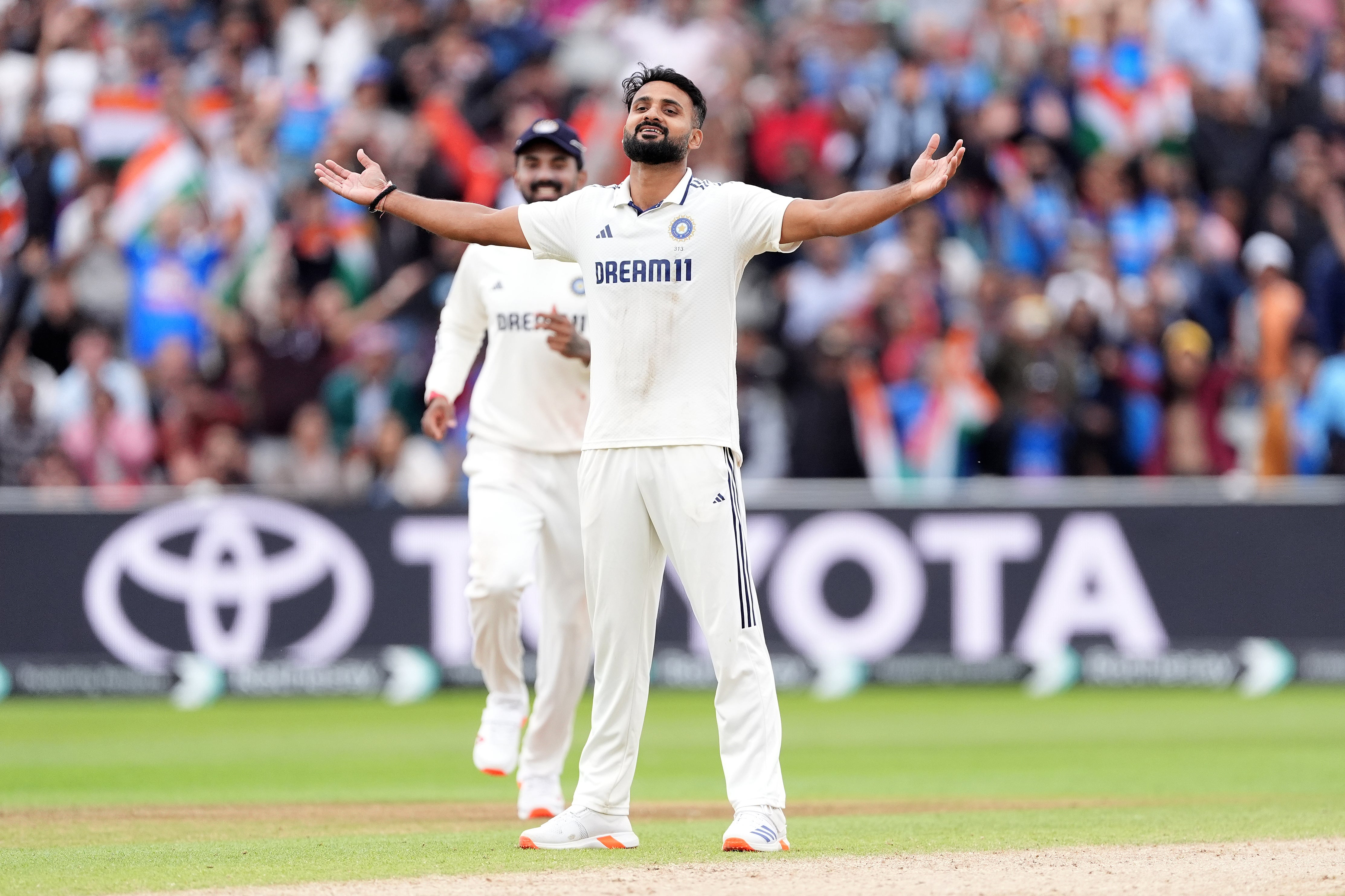 Akash Deep took 10 wickets in the match