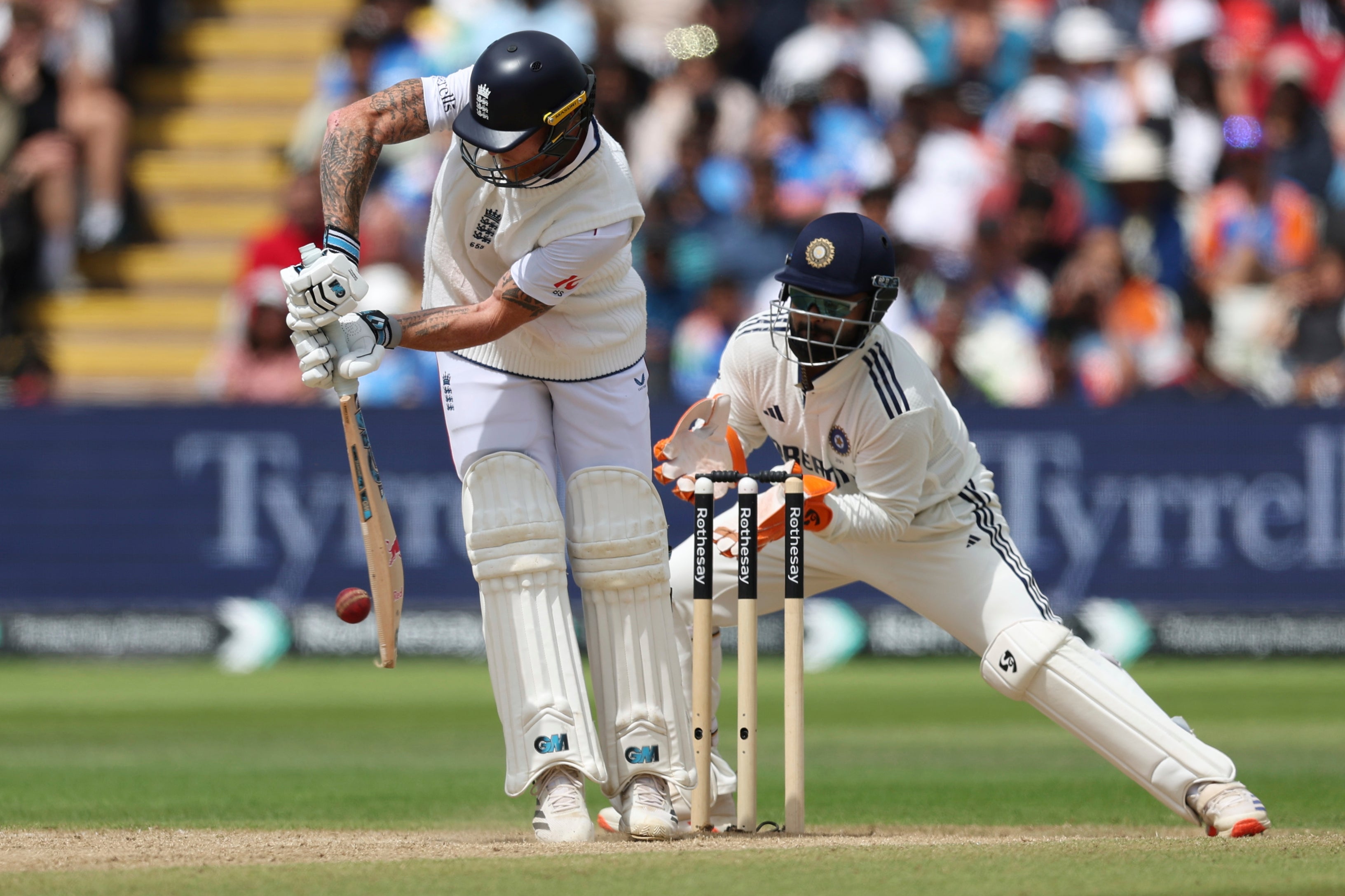 Ben Stokes tem sido em média 28 em média com o bastão desde o último século de teste, em média, que ocorreu antes de 19 partidas antes
