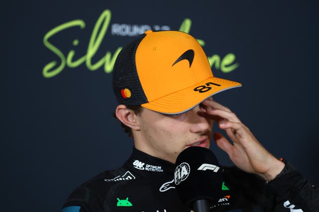 <p>Oscar Piastri missed out on victory at Silverstone on Sunday</p>
