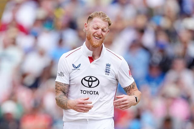 England’s Ben Stokes is looking forward (Martin Rickett/PA)