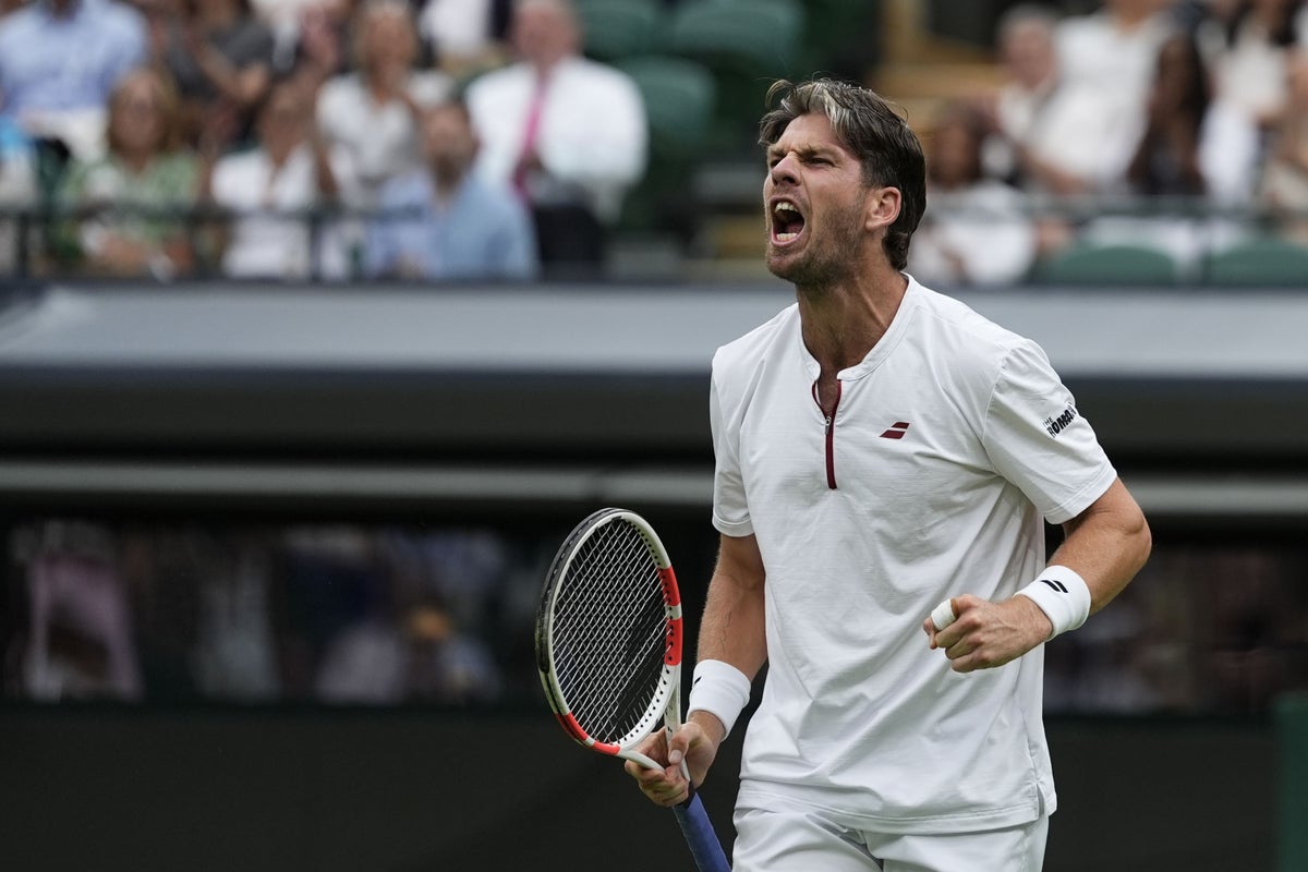 Cameron Norrie the last Briton standing at Wimbledon after gruelling five-setter