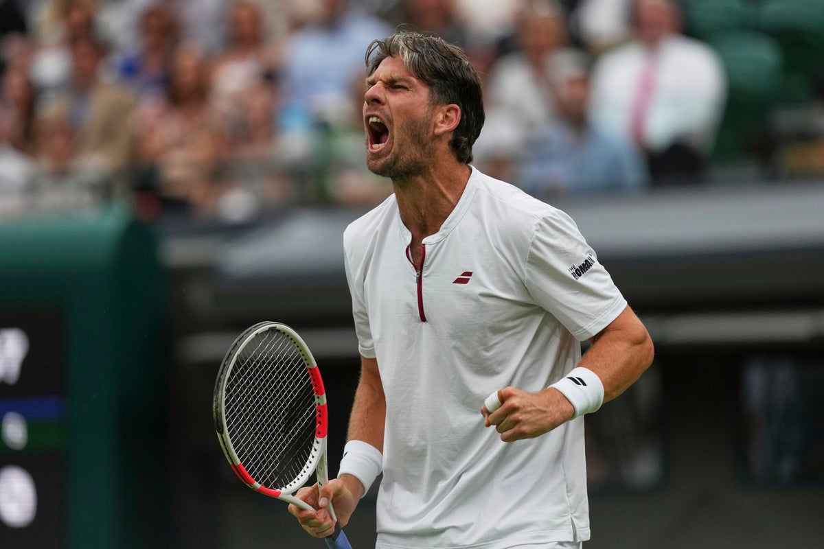 When is Cameron Norrie vs Carlos Alcaraz quarter-final at Wimbledon?