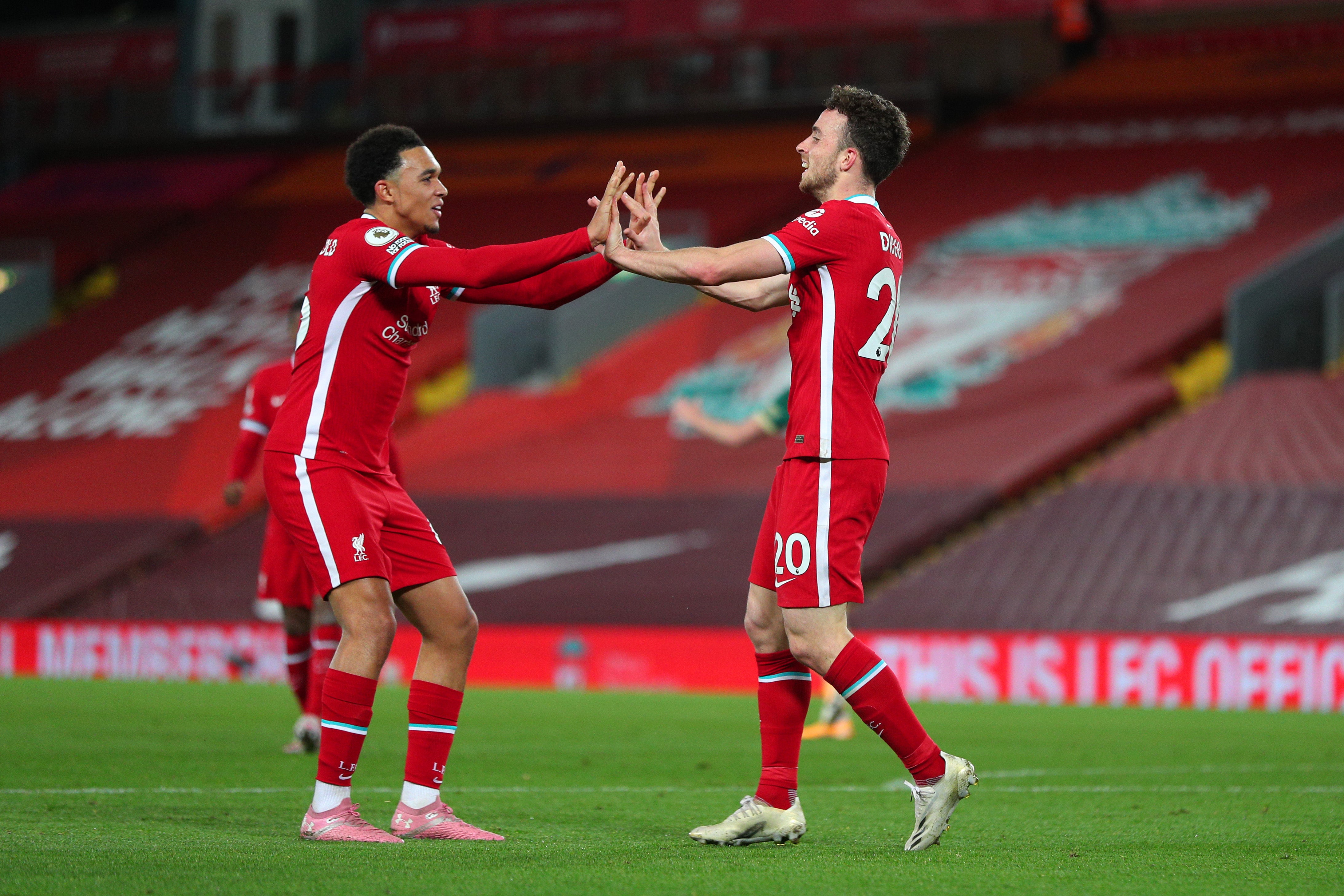 Este par ganhou vários troféus juntos em Anfield