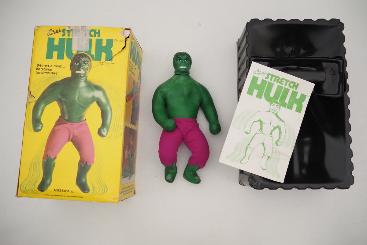 Rare 1979 Marvel Hulk Stretch Toy Expected To Fetch £5,000 At UK Auction