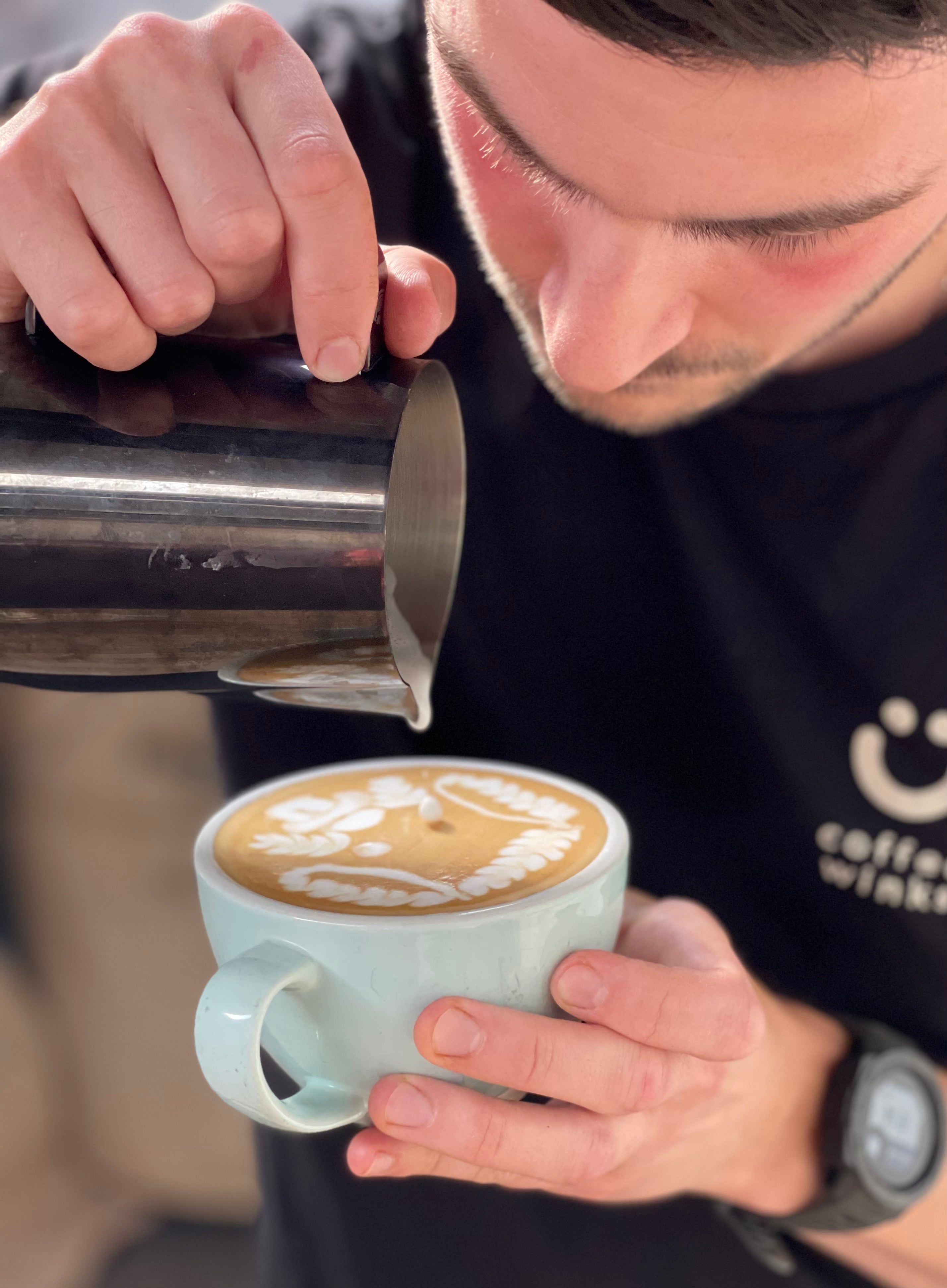 Ben won the UK latte art championship this year (Collect/PA Real Life)