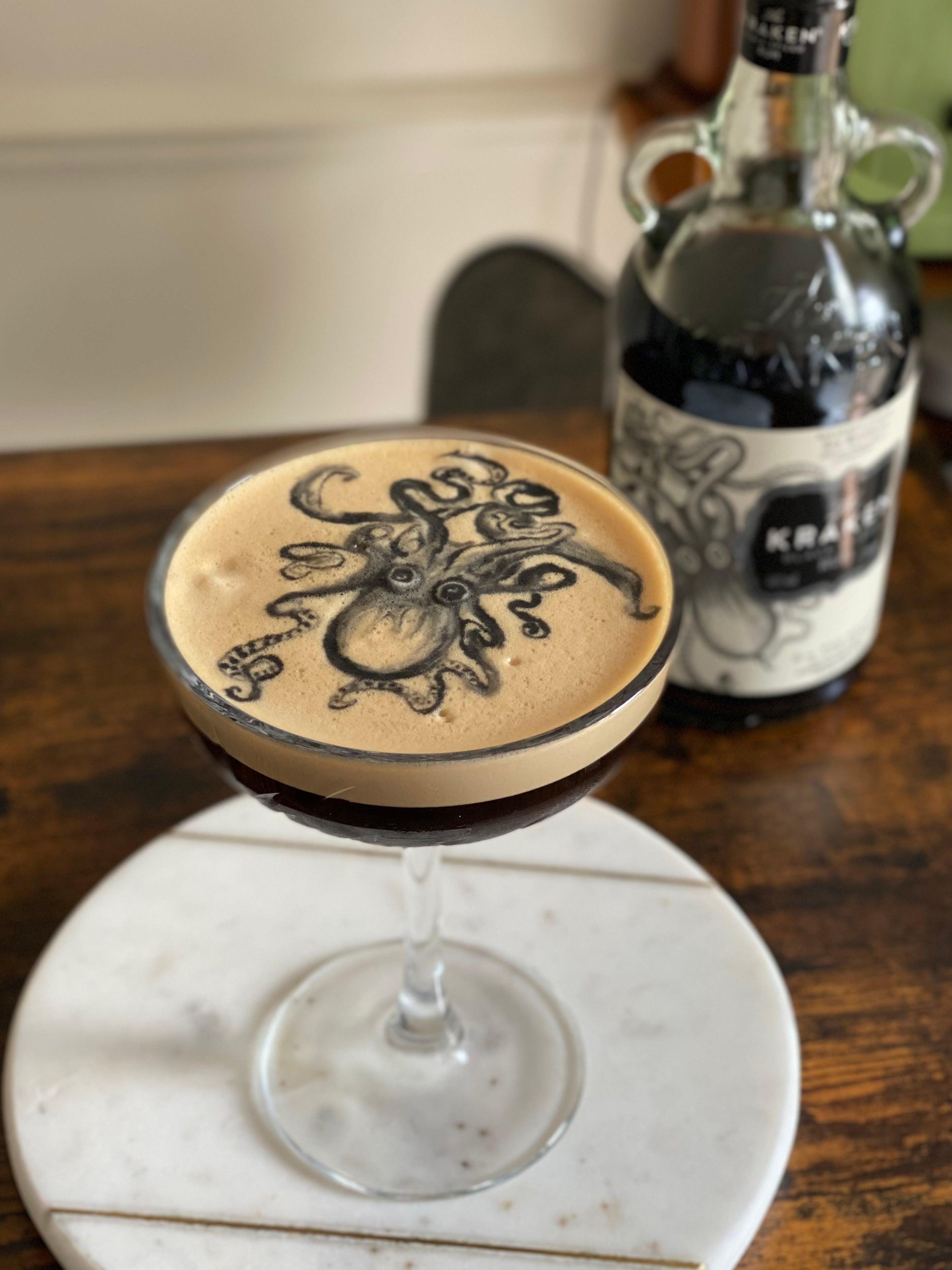 Ben’s design for Kraken rum (Collect/PA Real Life)