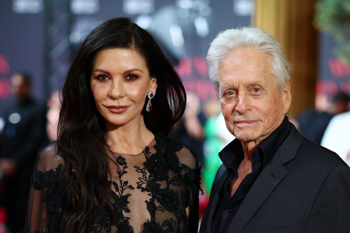 Catherine Zeta-Jones on how she and Michael Douglas cope with relationship being in the spotlight