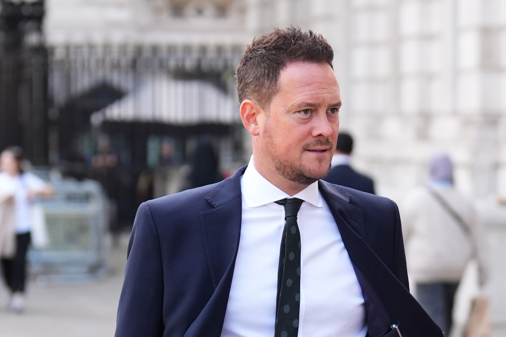 Stephen Morgan, the early education minister (James Manning/PA)