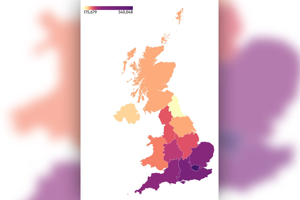 Mapped: Latest house prices in your area after new data reveals average cost Mapped: Latest house prices in your area after new data reveals average cost