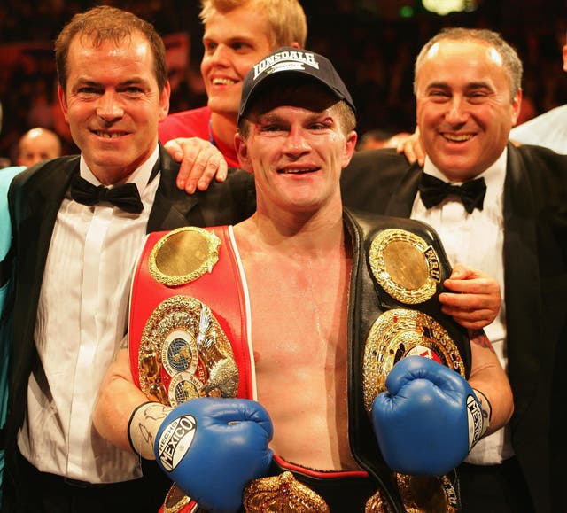 <p>Ricky Hatton is a former two-weight world champion (Nick Potts/PA)</p>