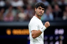 Carlos Alcaraz vs Taylor Fritz start time: Wimbledon men’s semi-finals schedule