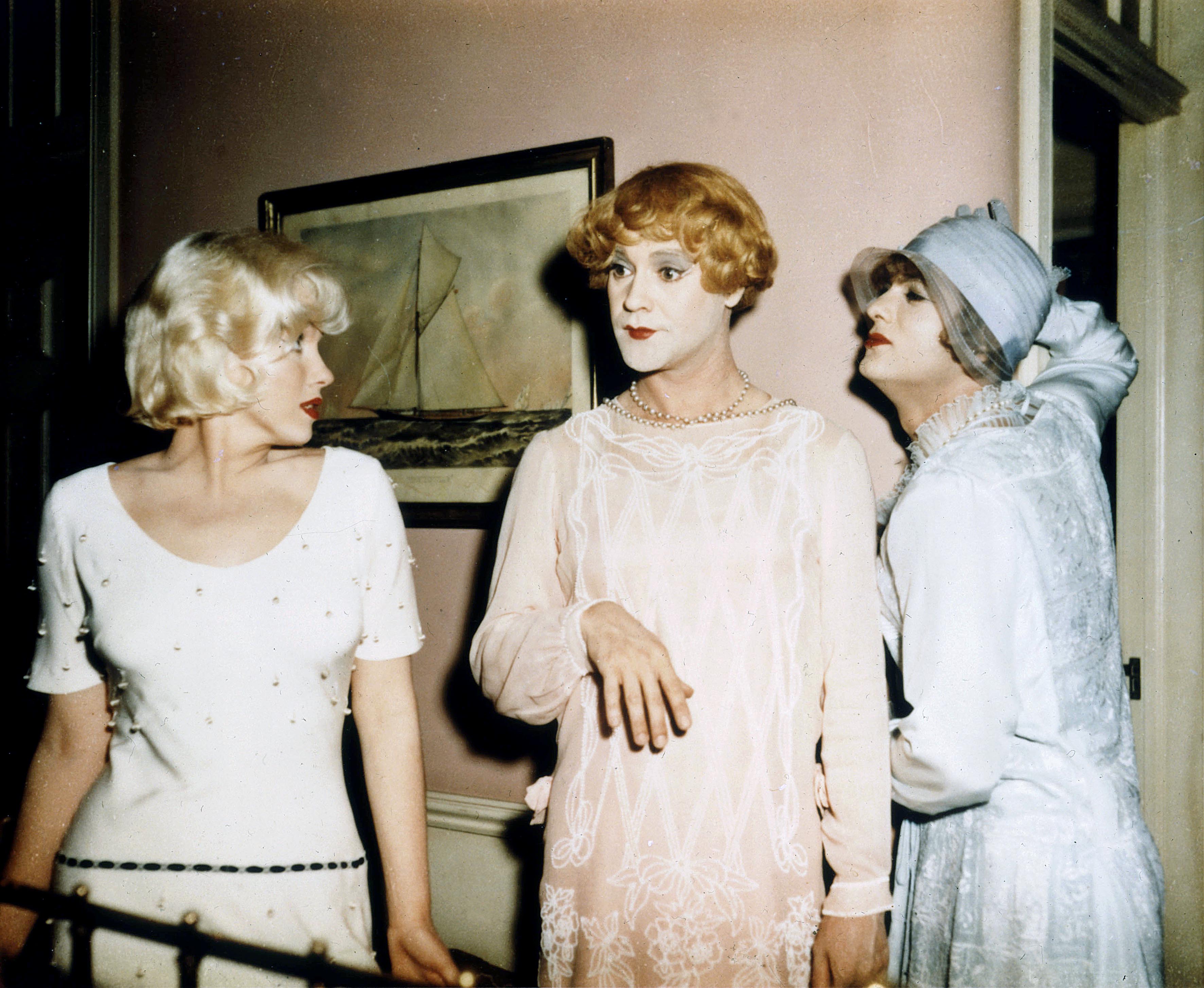 Marilyn Monroe, Tony Curtis and Jack Lemmon in ‘Some Like it Hot’