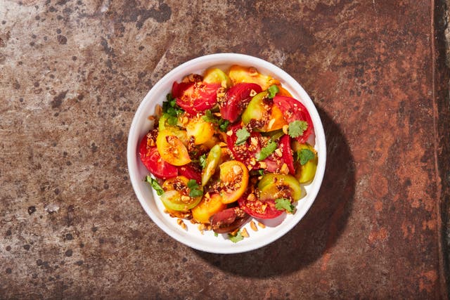 Food-MilkStreet-Chipotle Peanut Tomato Salad