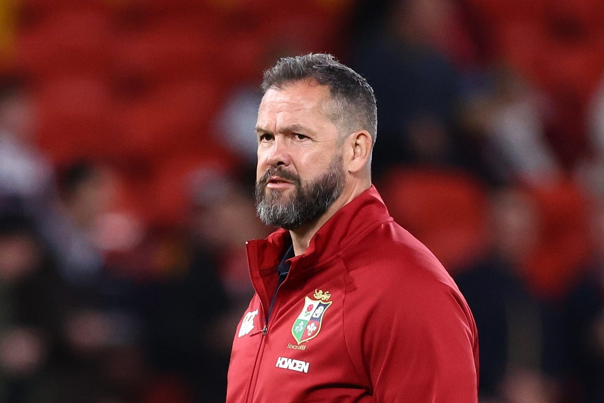 ‘Open-minded’ Andy Farrell says Lions Test places still up for grabs