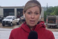 CNN anchor who attended Camp Mystic ‘overwhelmed with emotion’ visiting site of deadly Texas flood
