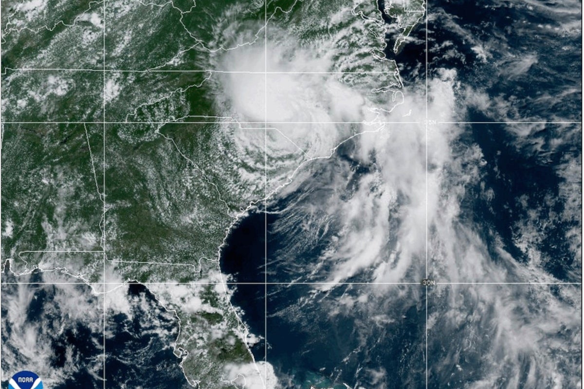Flooding from Chantals remnants forces dozens to flee homes in North Carolina