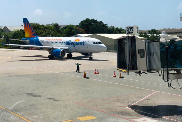 <p>An Allegiant Air flight was forced to divert over a bomb threat, but no explosives were found</p>