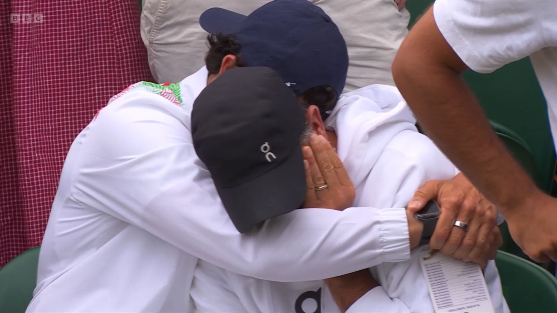 Wimbledon star Flavio Cobolli’s family breaks down in tears following monumental win