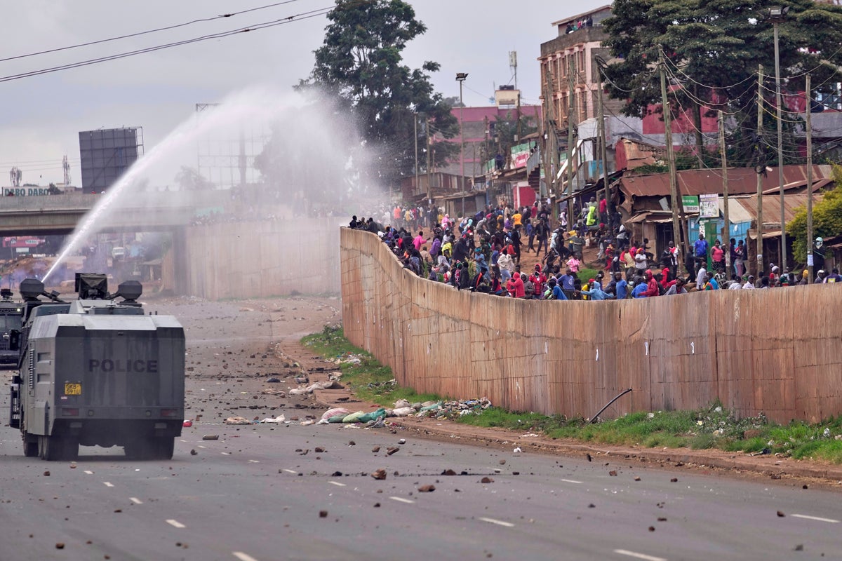 Photos of deadly anti-government protests in Kenya