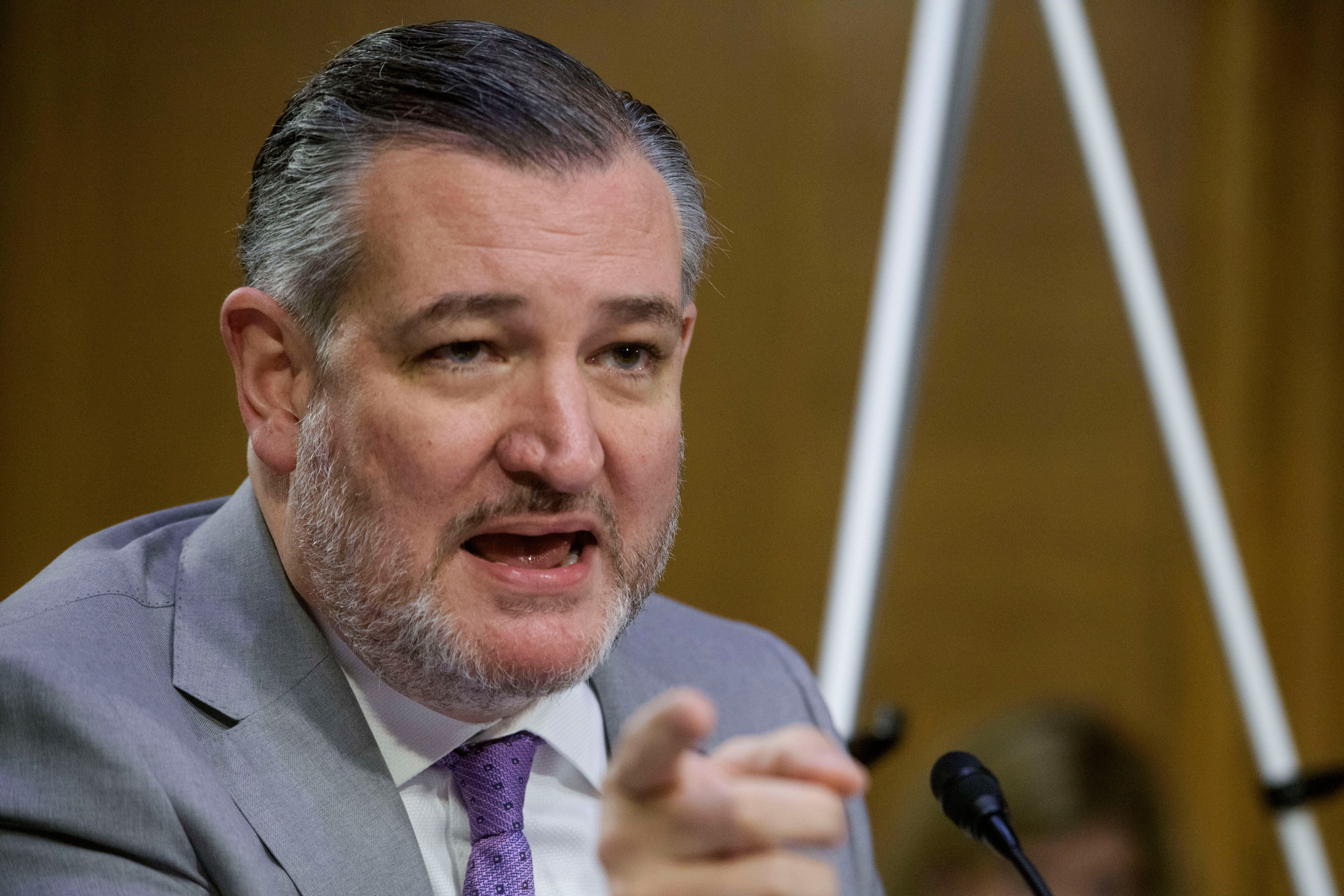 Texas Senator Ted Cruz was overseas again when disaster struck the state, but his team said he promptly booked a flight back from Greece to the U.S.
