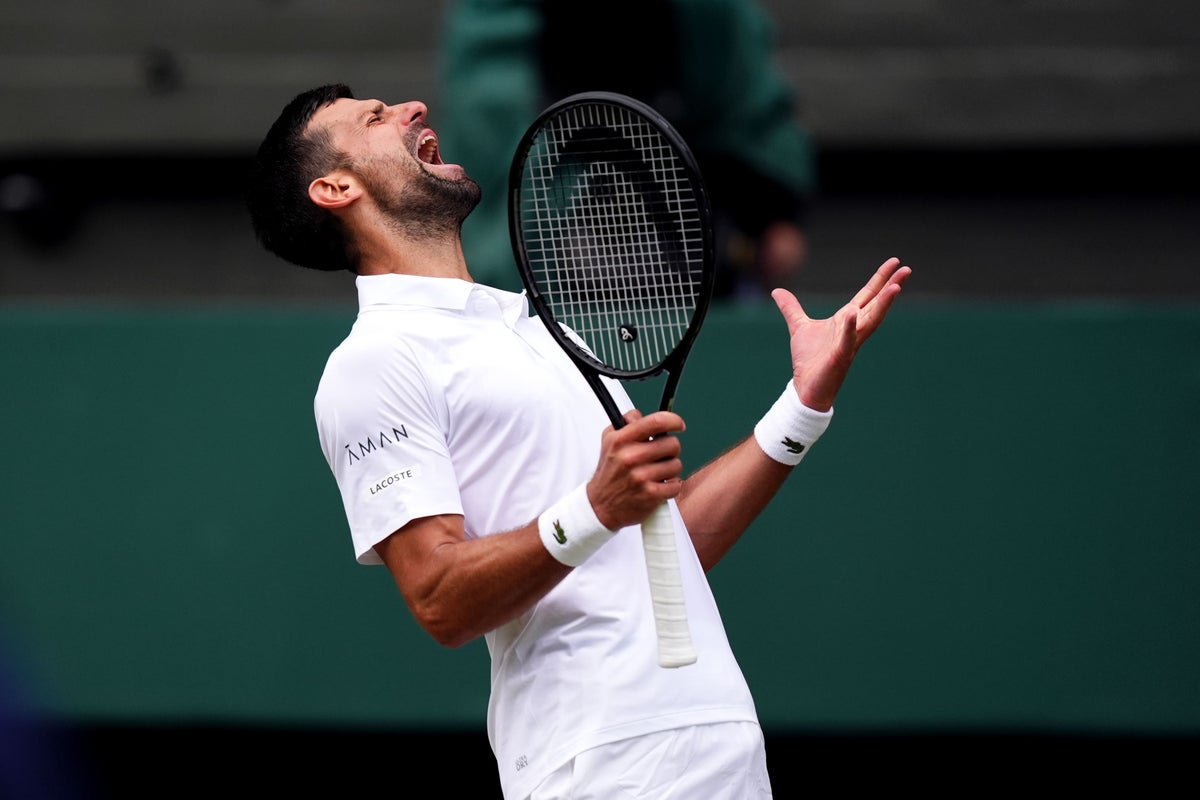 Djokovic Advances to 16th Wimbledon Quarterfinals with Comeback Win