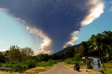 Bali flights cancelled after Indonesian volcano eruption causes massive plume