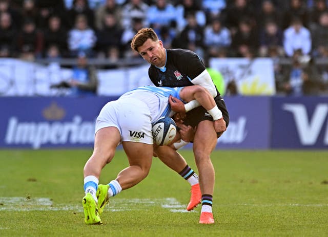 <p>Henry Slade will miss the remainder of England's tour of Argentina and the United States</p>