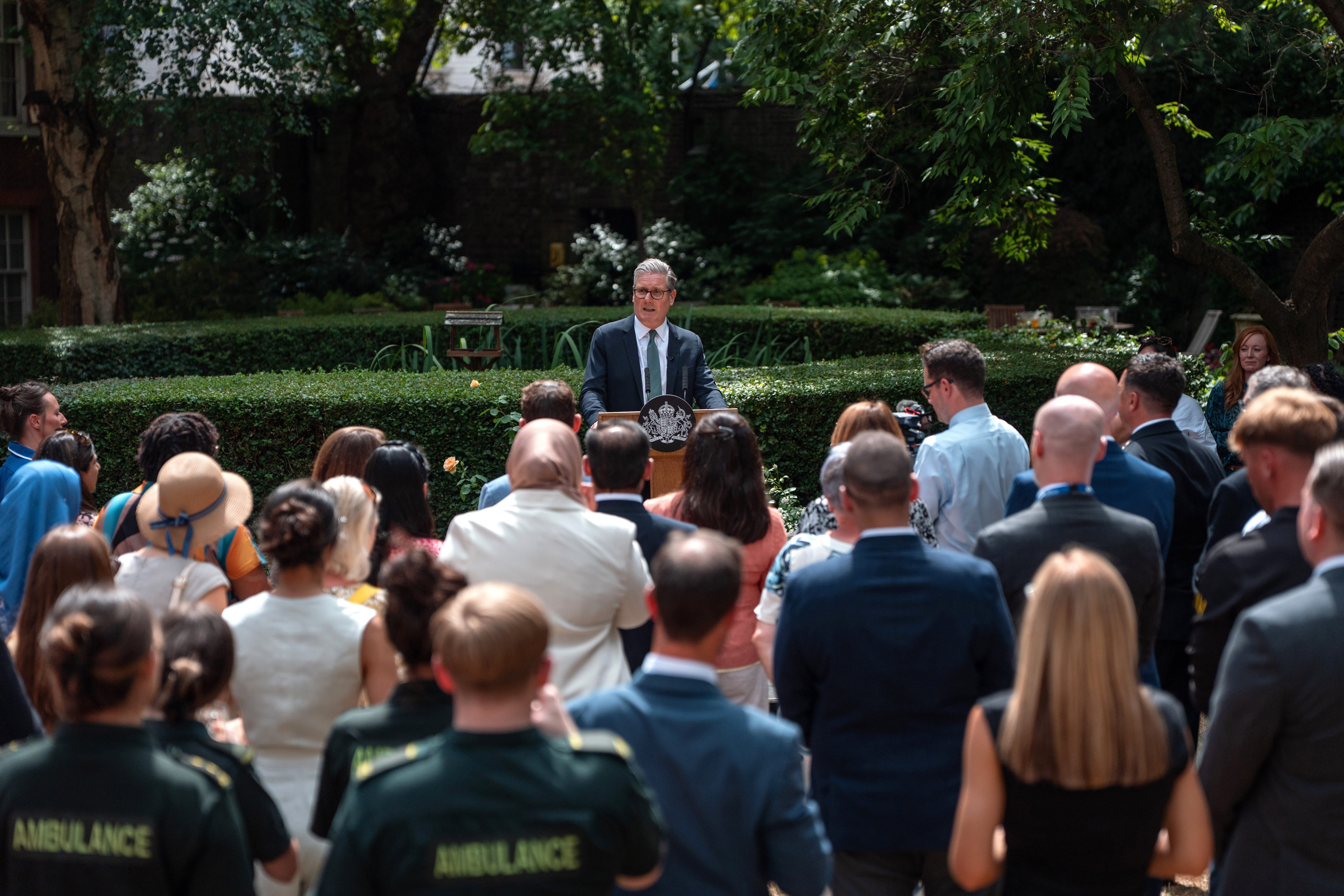 A poll has found that more than 60% of the public believes Sir Keir Starmer does not respect them (Carl Court/PA)