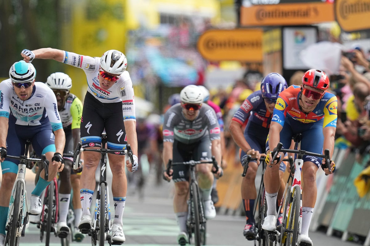 Tour de France 2025 LIVE: Stage 4 route and updates as Mathieu van der Poel eyes second stage win