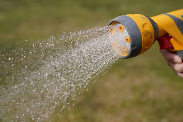 <p>Households across England hit with hosepipe ban</p>