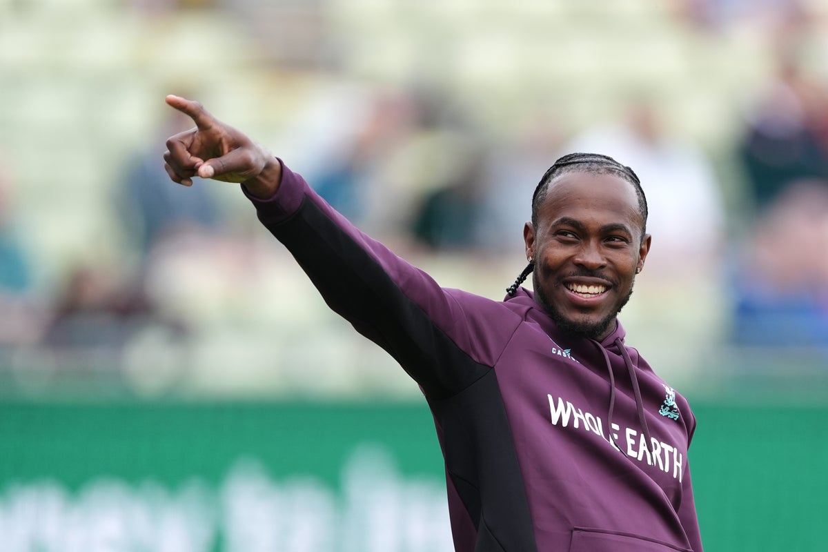 England name Jofra Archer to play his first Test in more than four years at Lord’s