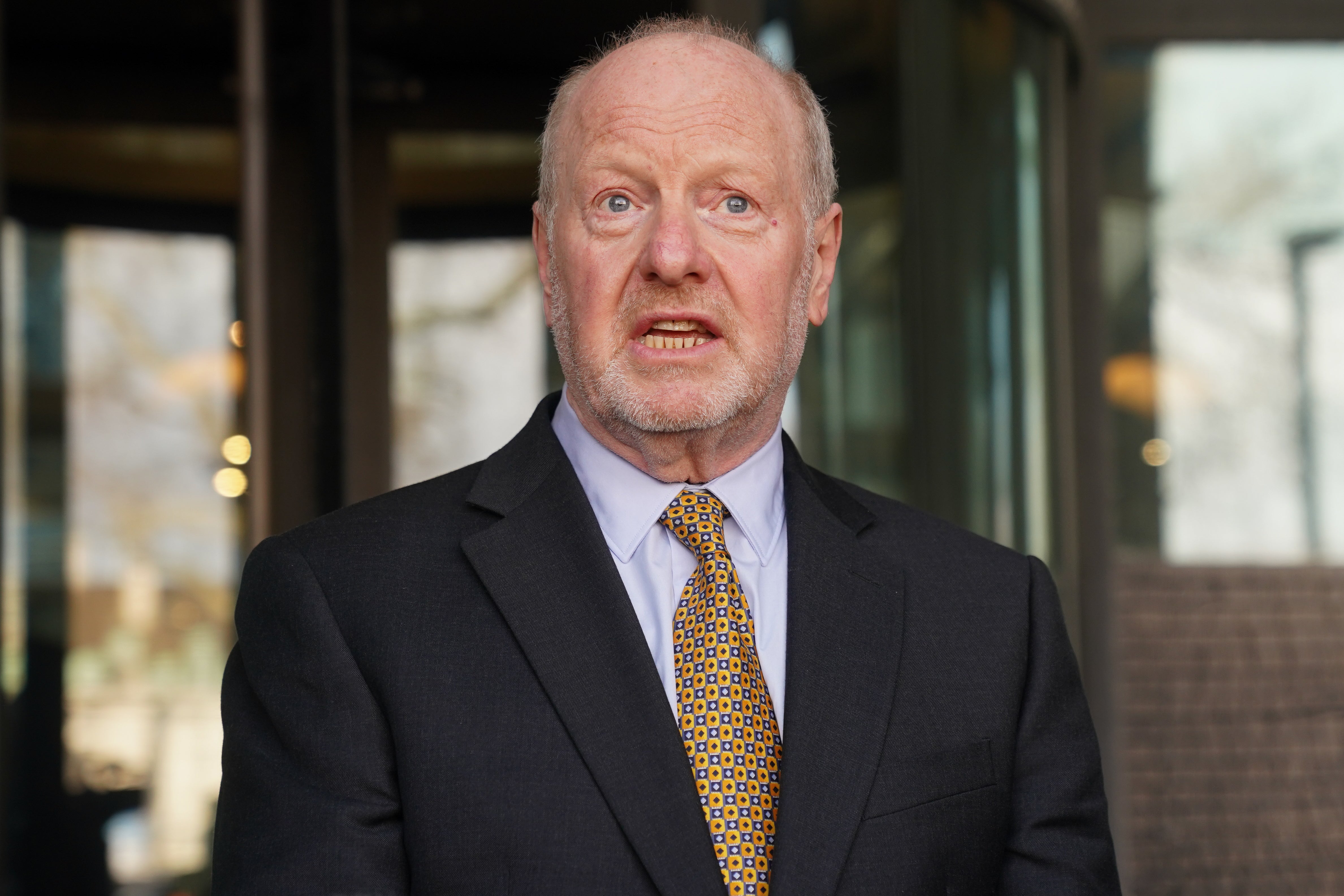 Sir Alan Bates, the founder of justice for the former sub-postmaster and the subposts Alliance, whose story was converted into an ITV drama (PA)