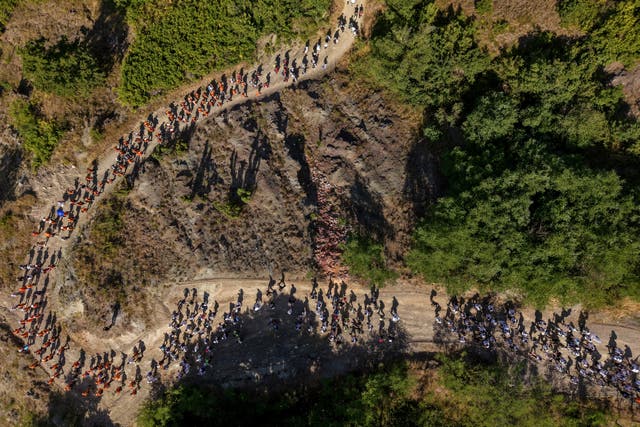 BOSNIA-SREBRENICA-MARCHA