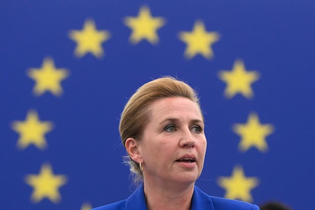 <p>Denmark’s centrist prime minister Mette Frederiksen has introduced a ‘zero refugees’ policy</p>