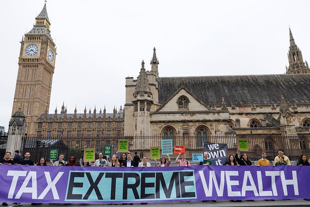 <p>The Green Party campaigns for a wealth tax</p>