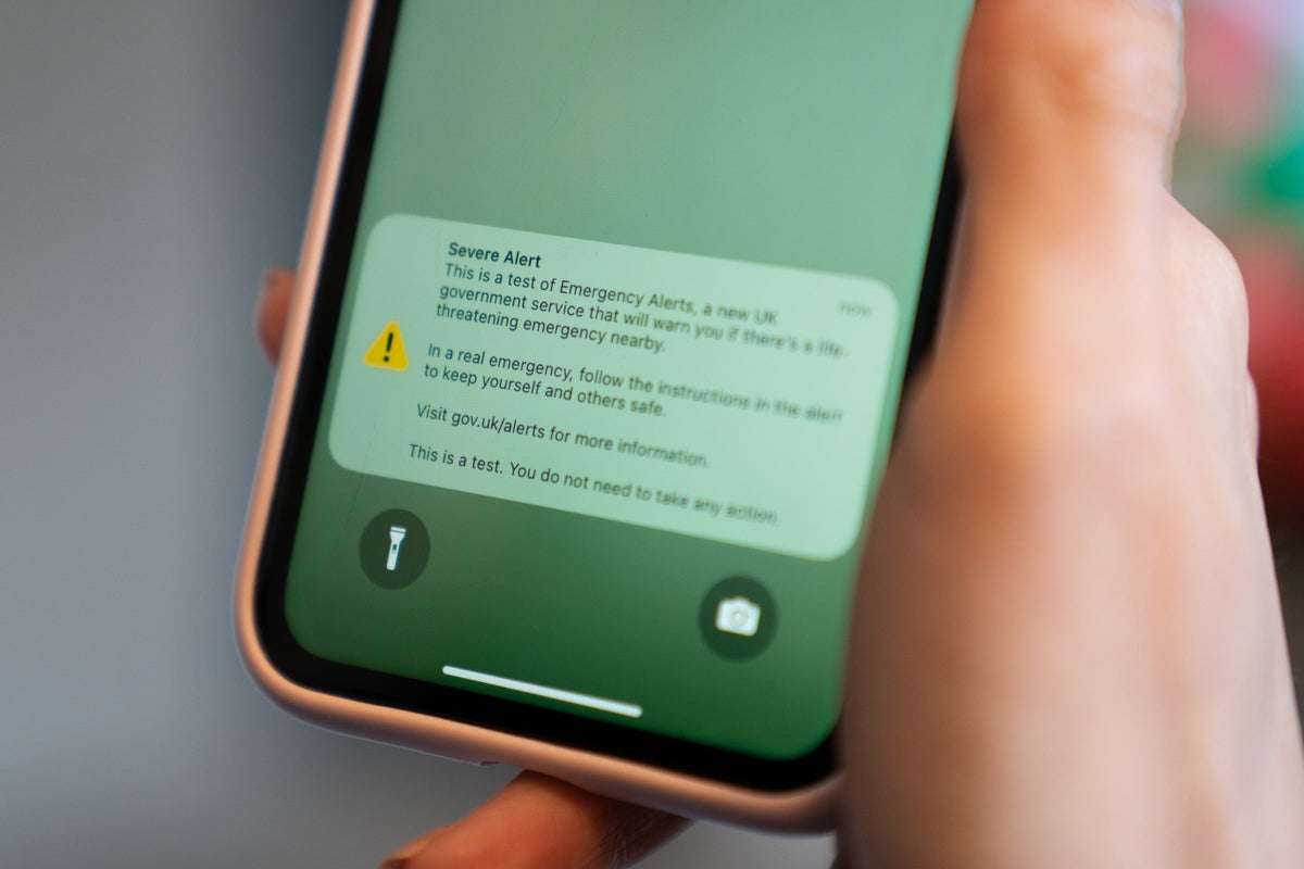 UK emergency alert to be sent to millions in new test
