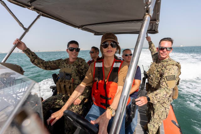 <p>Homeland Security Secretary Kristi Noem asked her social media followers to pick which portrait of her they like the best. They all featured her on horseback and led to complaints of her joking around during the disaster response to Texas flooding.</p>