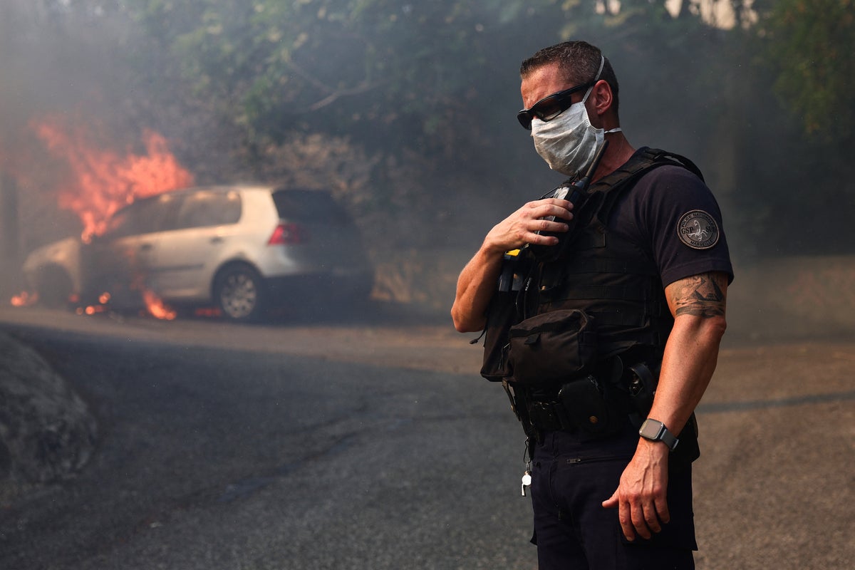 Huge Marseille wildfire is pushed back but authorities warn ‘it is not finished’